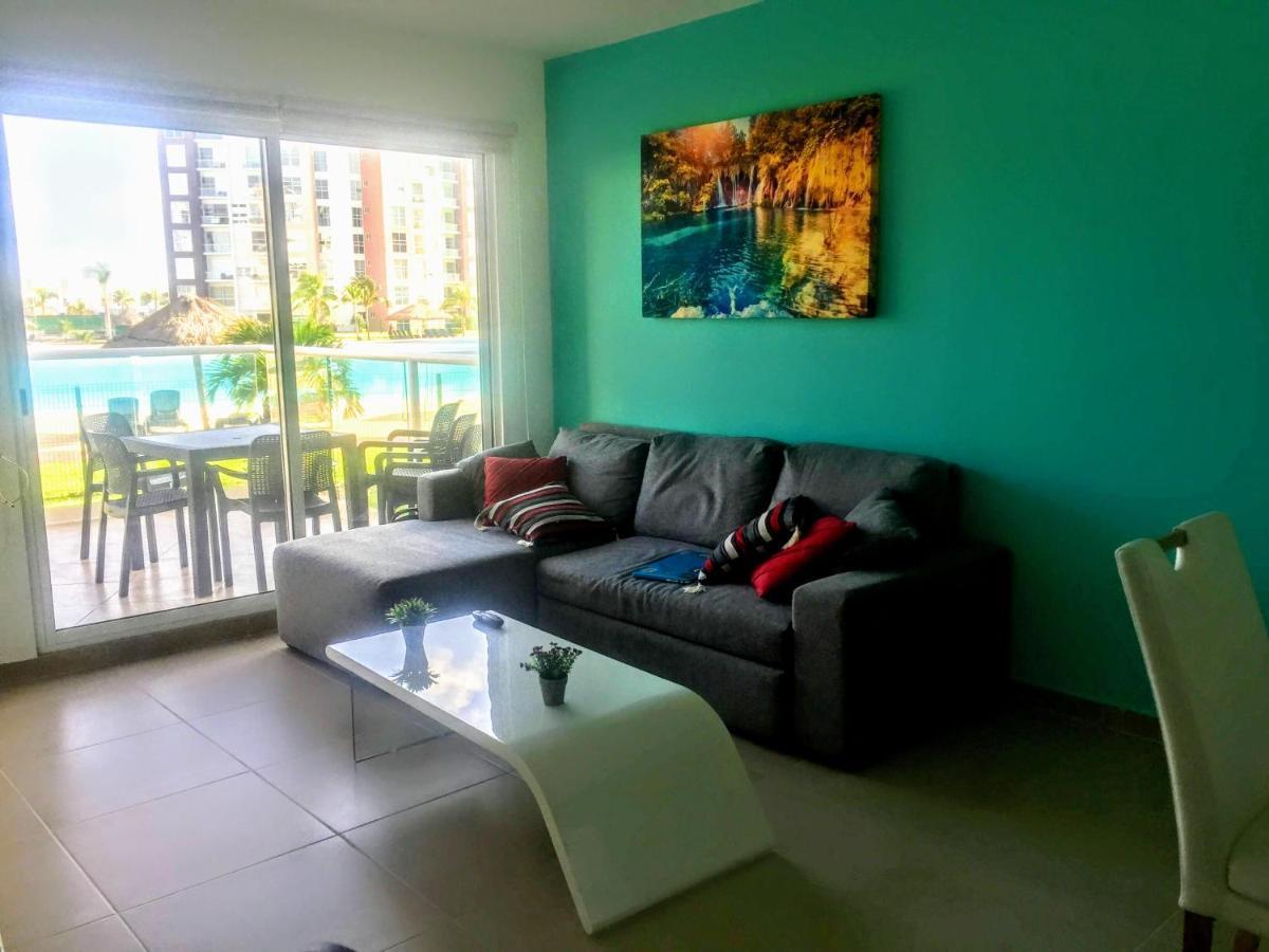 Apartment Escape Al Caribe Con Vista Impresionante En Pilarita's Dream Lagoons